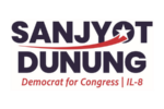 Sanjyot Dunung for Congress Logo - BridgeM client